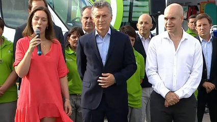 Con la presencia de Rodríguez Larreta y Mauricio Macri, Vidal lanzó el SAME en la Provincia