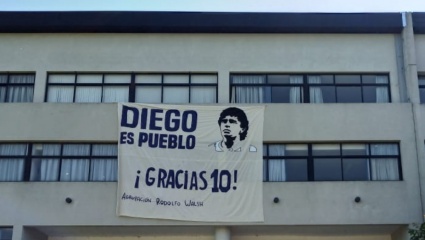 El auditorio de la Facultad de Periodismo llevará el nombre de Maradona: "Es un ícono para el pueblo"