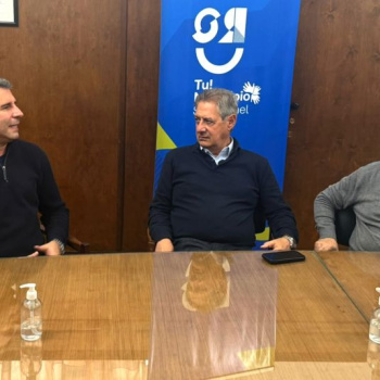 Sergio Uñac profundiza su gira cuyana en modo candidato y desembarcó en San Rafael