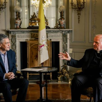 Jorge Macri se reunió con el nuncio apostólico y confirmó su deseo de agasajar al papa León XIV en Buenos Aires