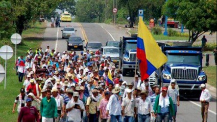 Paro nacional agrario y movilizaciones en Colombia - Política y Medios