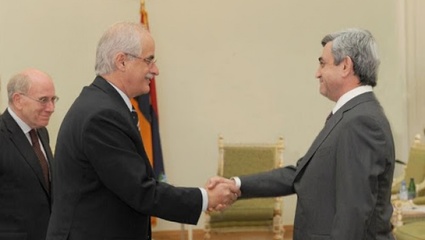 Armenia condecoró al ex embajador Jorge Taiana