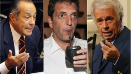 Rodríguez Saá, De la Sota y Massa sellan acuerdo electoral