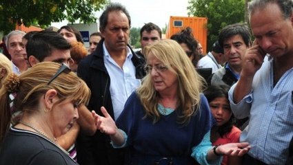 Daniel Scioli y Alicia Kirchner inauguran hogar de tránsito para víctimas de violencia de género