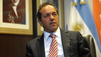 Scioli: "Vamos a avanzar hacia la Argentina de la producción"