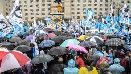 Más de 300.000 personas acompañaron a Cristina Fernández de Kirchner.