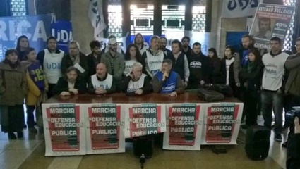 Estudiantes y docentes harán paro total y marcha en defensa de la educación