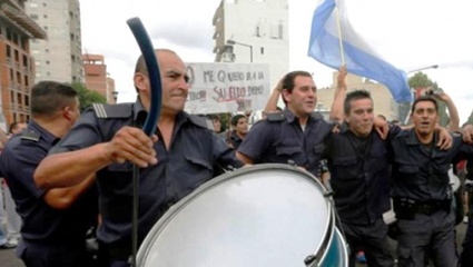 Policías bonaerenses se sumarán a la movilización de los estatales provinciales