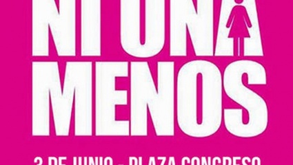 Convocatoria a la Marcha #NiUnaMenos