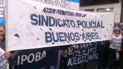 El titular de SIPOBA aseguró: “Hay muchos policías que tienen miedo de marchar”