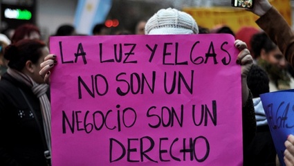 Marcha contra el tarifazo