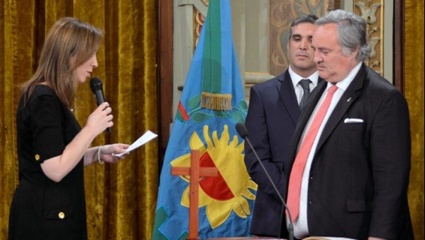 Luego de abandonar el Frente Renovador, De la Torre asumió como ministro provincial