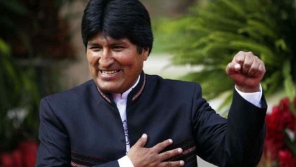 Evo Morales redujo la pobreza del 38% al 16%