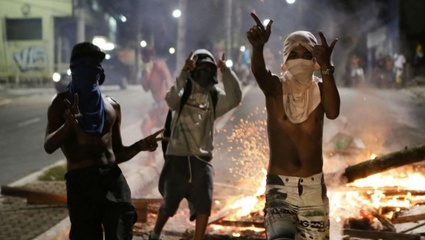 La huelga de policías en Brasil deja al menos 100 muertos