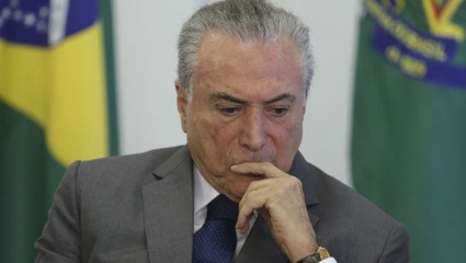 Brasil: Temer sigue en caída libre