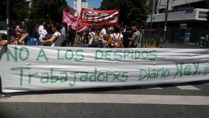 Los trabajadores del Diario Hoy denunciaron amenazas del sindicato SOEME