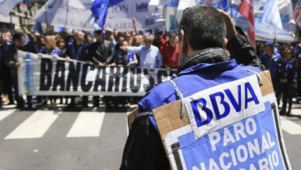 Comenzó el paro bancario de 48 horas