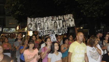 Movilización en Junín por el femicidio de Camila