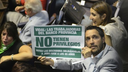 La Bancaria realizará un nuevo "abrazo solidario" a la Caja de Jubilaciones