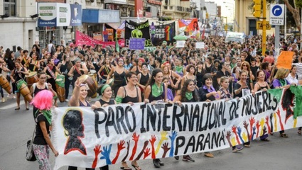 8M: Empieza el paro internacional de mujeres