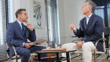 Mauricio Macri: "Si los argentinos creen que tengo que seguir, lo haré"