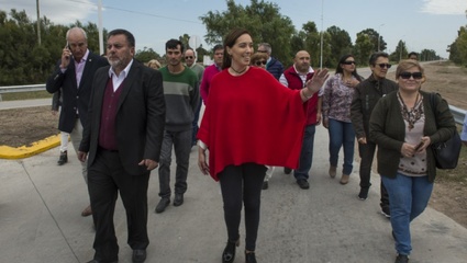 Intensa recorrida de Vidal por tres municipios del interior