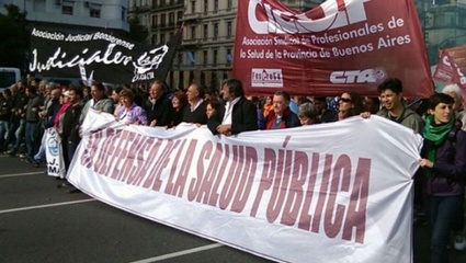 Contra el ajuste: Los médicos bonaerenses reclaman por mejoras en salarios y condiciones laborales