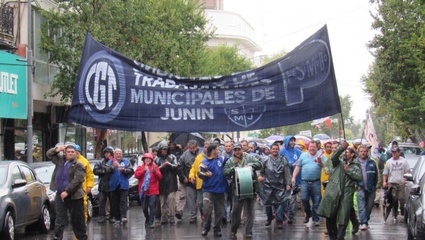 Junín: Los trabajadores municipales realizán un nuevo paro de 48 horas