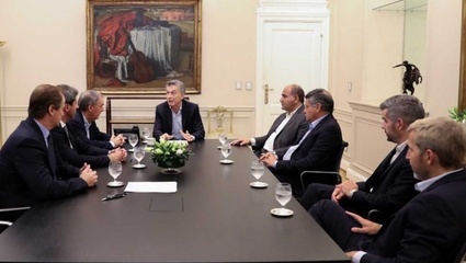 Macri recibió a gobernadores con el propósito de interiorizarlos sobre las negociaciones con el FMI