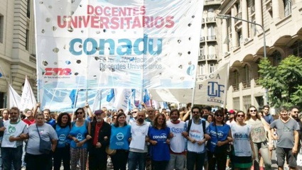 La CONADU anunció un nuevo paro y una marcha para este jueves