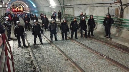 Represión y detenciones a trabajadores del subte en Capital Federal y Larreta amenaza con despidos