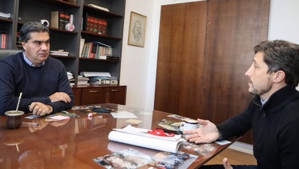Al igual que Rossi, Capitanich recorrió territorio bonaerense con miras al 2019