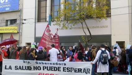 En busca de paritarias, los médicos bonaerenses vuelven al paro