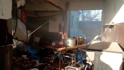 Explotó una garrafa en una escuela de Moreno y murieron dos personas