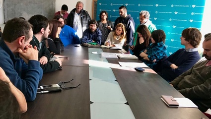 Concejales platenses se reunieron con gremios docentes ante la preocupación por el estado de las escuelas locales