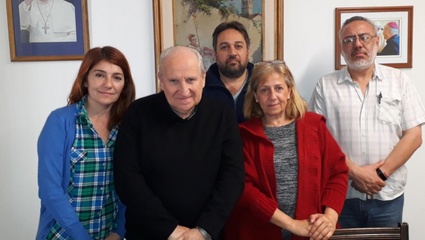 Respaldo para los trabajadores del Posadas: El obispo de Morón recibió a despedidos y miembros de la CTA