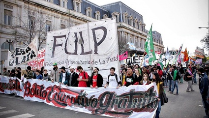 La Federación Universitaria de La Plata renovó sus autoridades: peronistas, kirchernistas y la izquierda popular lograron sacar a la franja morada del frente de conducción