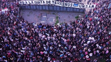 Marcos Peña aseguró que una porción de los terrenos de la Universidad San Martín serán cedidos a una empresa privada