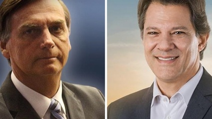 Brasil: Bolsonaro y Haddad a segunda vuelta