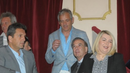 De cara a 2019, Pichetto, Massa y Rosana Bertone se mostraron juntos en Bahía Blanca