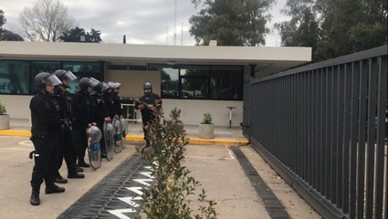 Tensión en el INTI: balas en el acampe de los despedidos y destrozos en el local de ATE