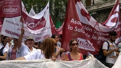 Se profundiza el conflicto de los profesionales de la salud con dos paros de 48 horas