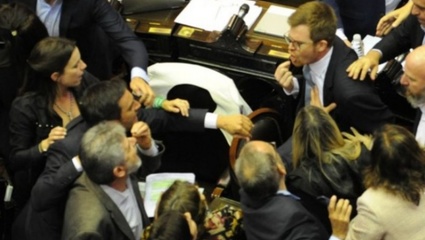 A un día de que el FMI evalúe el nuevo acuerdo, el gobierno dio media sanción al Presupuesto 2019