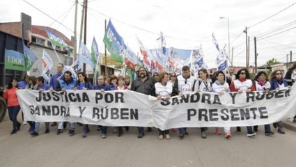 Tragedia de Moreno: las campanas se hicieron oir en reclamo de justicia por Sandra y Rubén