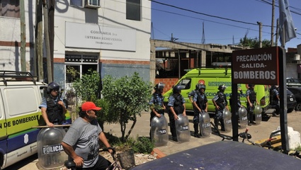 Ya son diez las víctimas por el incendió en la comisaría tercera de Estaban Echevarría