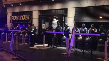 Mar del Plata: La policía desalojó a los trabajadores de la Confitería Boston que resistían el cierre