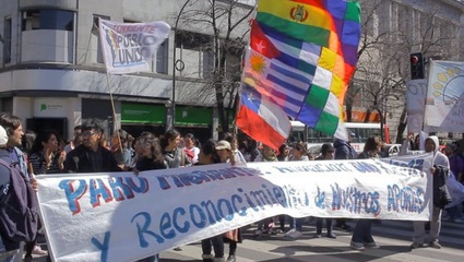Realizaron una convocatoria contra la criminalización de los migrantes