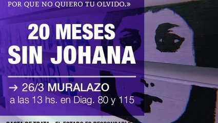 Johana Ramallo: a 20 meses de su desaparición, familiares y amigos volverán a las calles