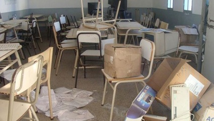 Antes de la paritaria, Provincia busca elevar penas para quienes atenten contra establecimientos educativos