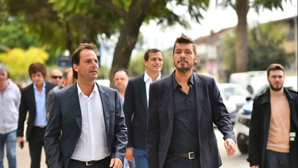 Tinelli recorrió un distrito K y se consolidan sus intenciones políticas